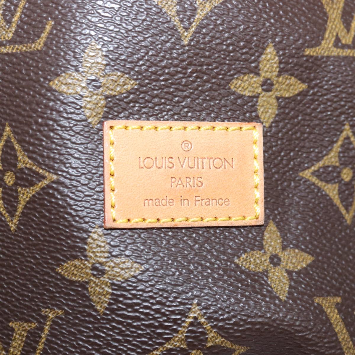 LOUIS VUITTON Monogram Saumur 30 Shoulder Bag M42256 LV Auth fm3388