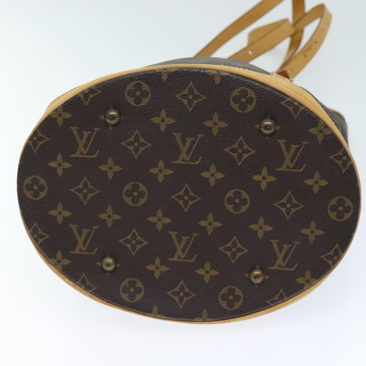 LOUIS VUITTON Monogram Bucket GM Shoulder Bag M42236 LV Auth fm3392