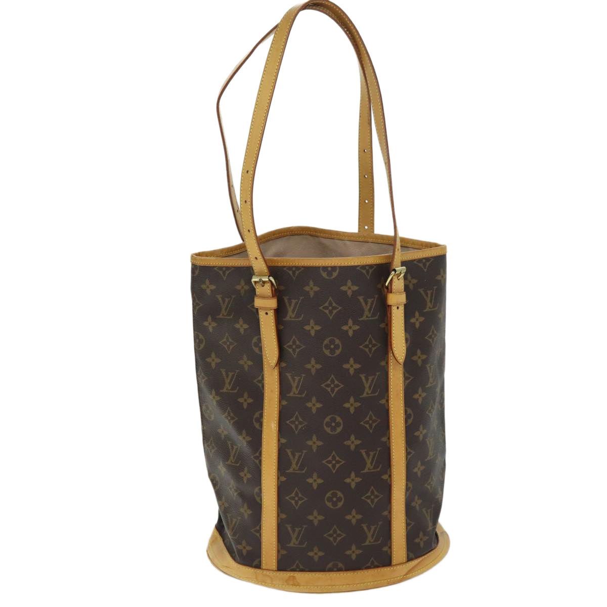 LOUIS VUITTON Monogram Bucket GM Shoulder Bag M42236 LV Auth fm3392