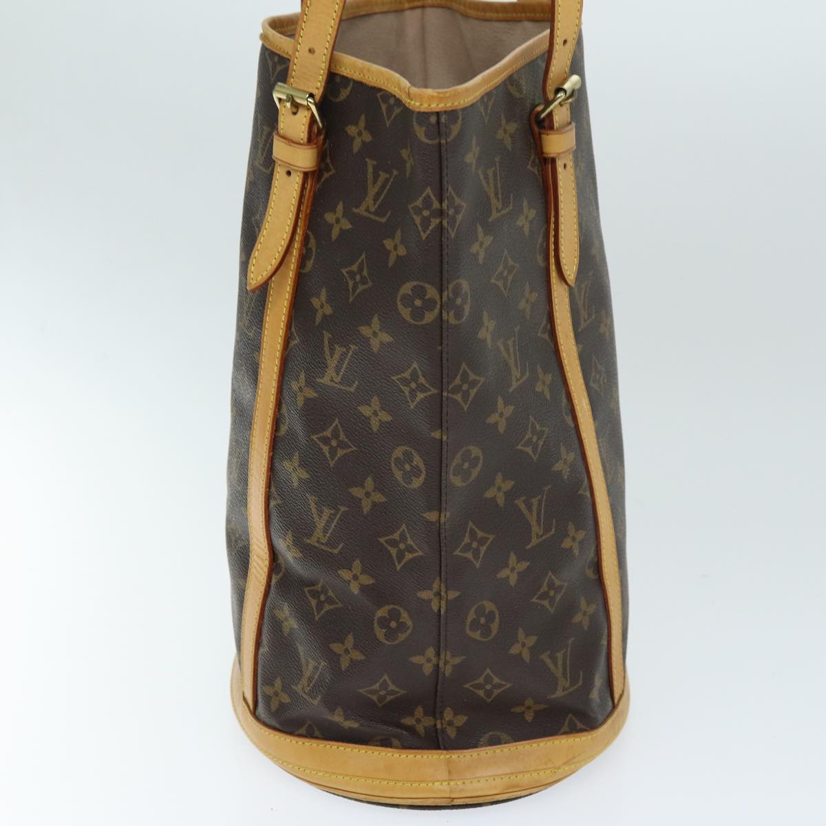 LOUIS VUITTON Monogram Bucket GM Shoulder Bag M42236 LV Auth fm3392