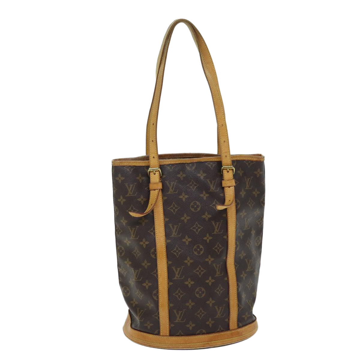 LOUIS VUITTON Monogram Bucket GM Shoulder Bag M42236 LV Auth fm3393