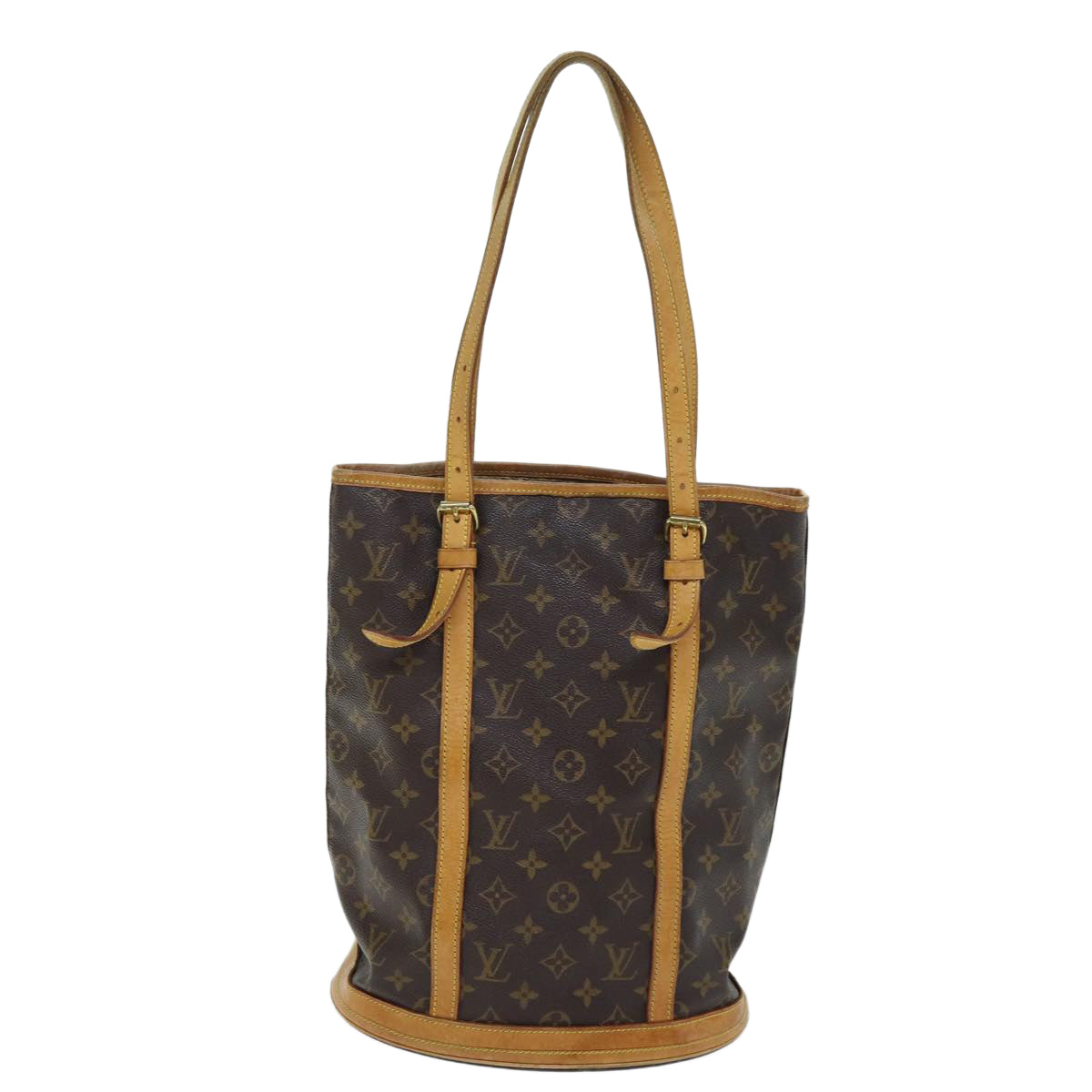 LOUIS VUITTON Monogram Bucket GM Shoulder Bag M42236 LV Auth fm3393