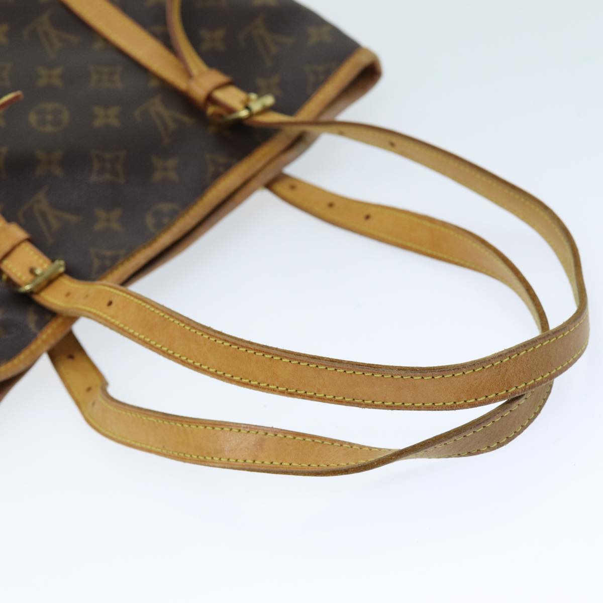 LOUIS VUITTON Monogram Bucket GM Shoulder Bag M42236 LV Auth fm3393