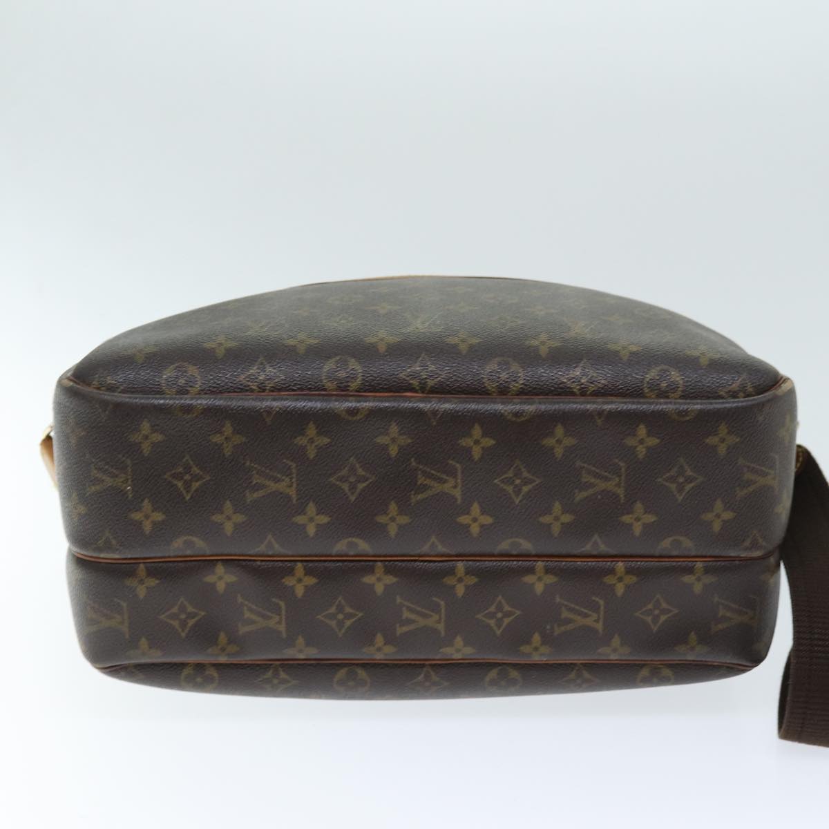 LOUIS VUITTON Monogram Reporter GM Shoulder Bag M45252 LV Auth fm3400