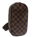 LOUIS VUITTON Damier Ebene Pochette Gange Shoulder Bag N48048 LV Auth fm3403-1