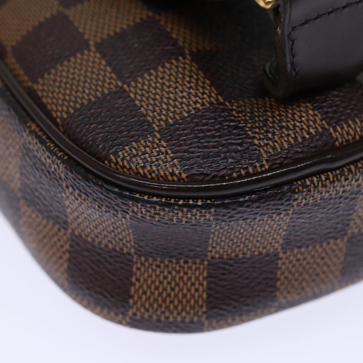 LOUIS VUITTON Damier Ebene Pochette Gange Shoulder Bag N48048 LV Auth fm3403