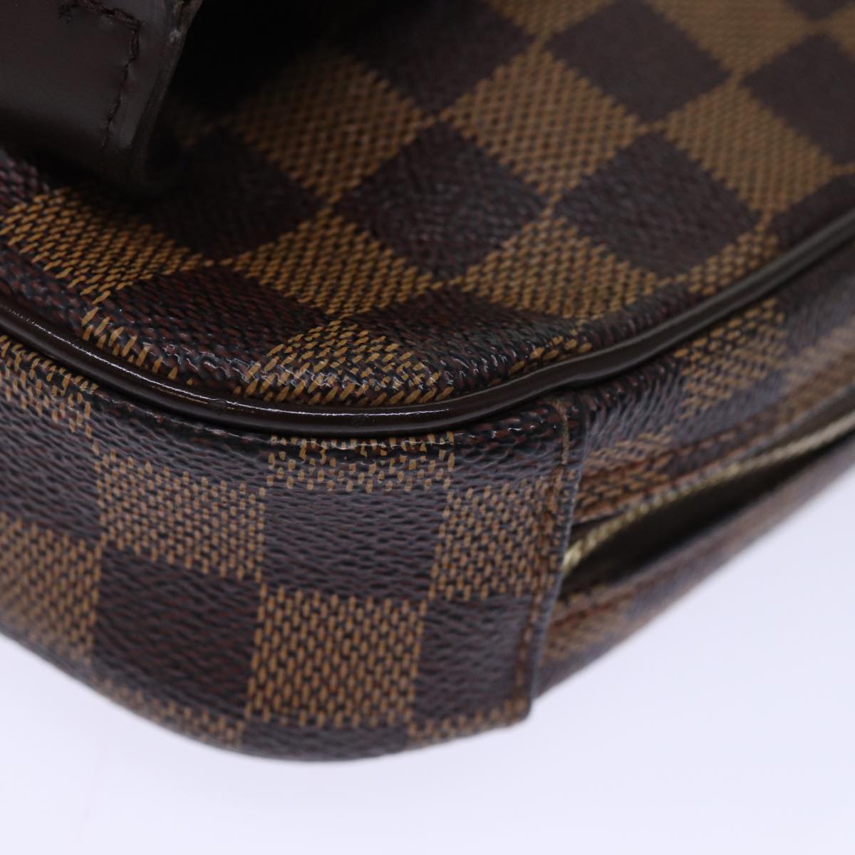 LOUIS VUITTON Damier Ebene Pochette Gange Shoulder Bag N48048 LV Auth fm3403