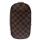 LOUIS VUITTON Damier Ebene Pochette Gange Shoulder Bag N48048 LV Auth fm3403-13