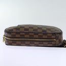 LOUIS VUITTON Damier Ebene Pochette Gange Shoulder Bag N48048 LV Auth fm3403-4