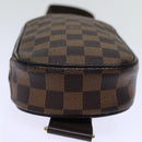 LOUIS VUITTON Damier Ebene Pochette Gange Shoulder Bag N48048 LV Auth fm3403-5