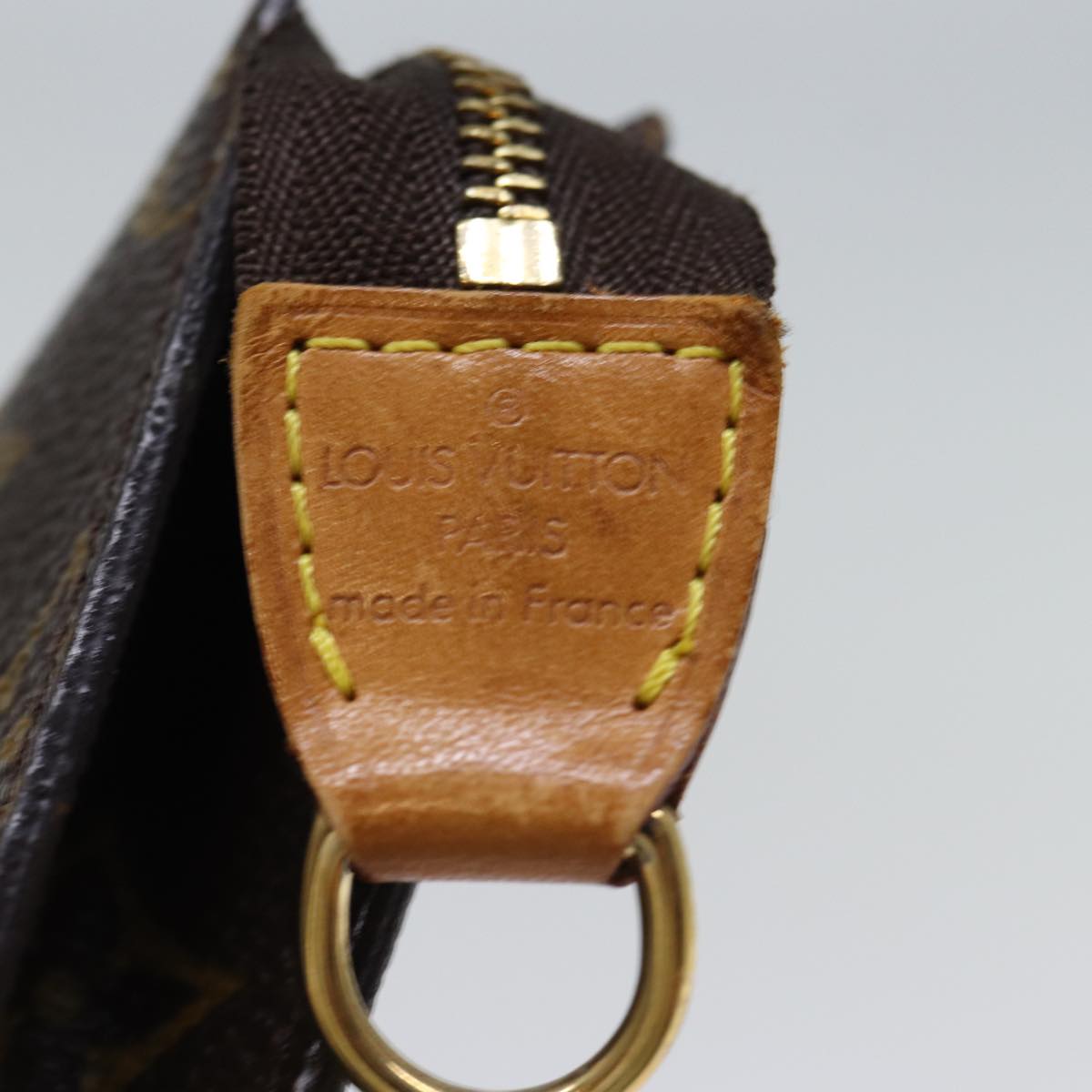 LOUIS VUITTON Monogram Bucket PM Pouch Accessory Pouch LV Auth fm3404