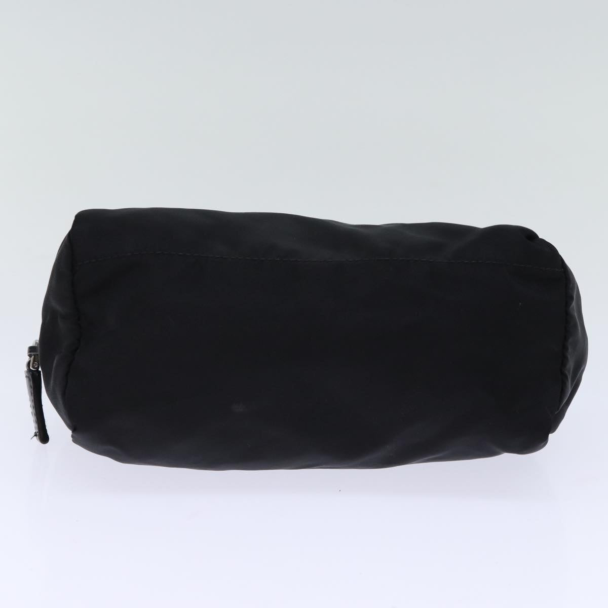 PRADA Pouch Nylon Black Auth fm3434