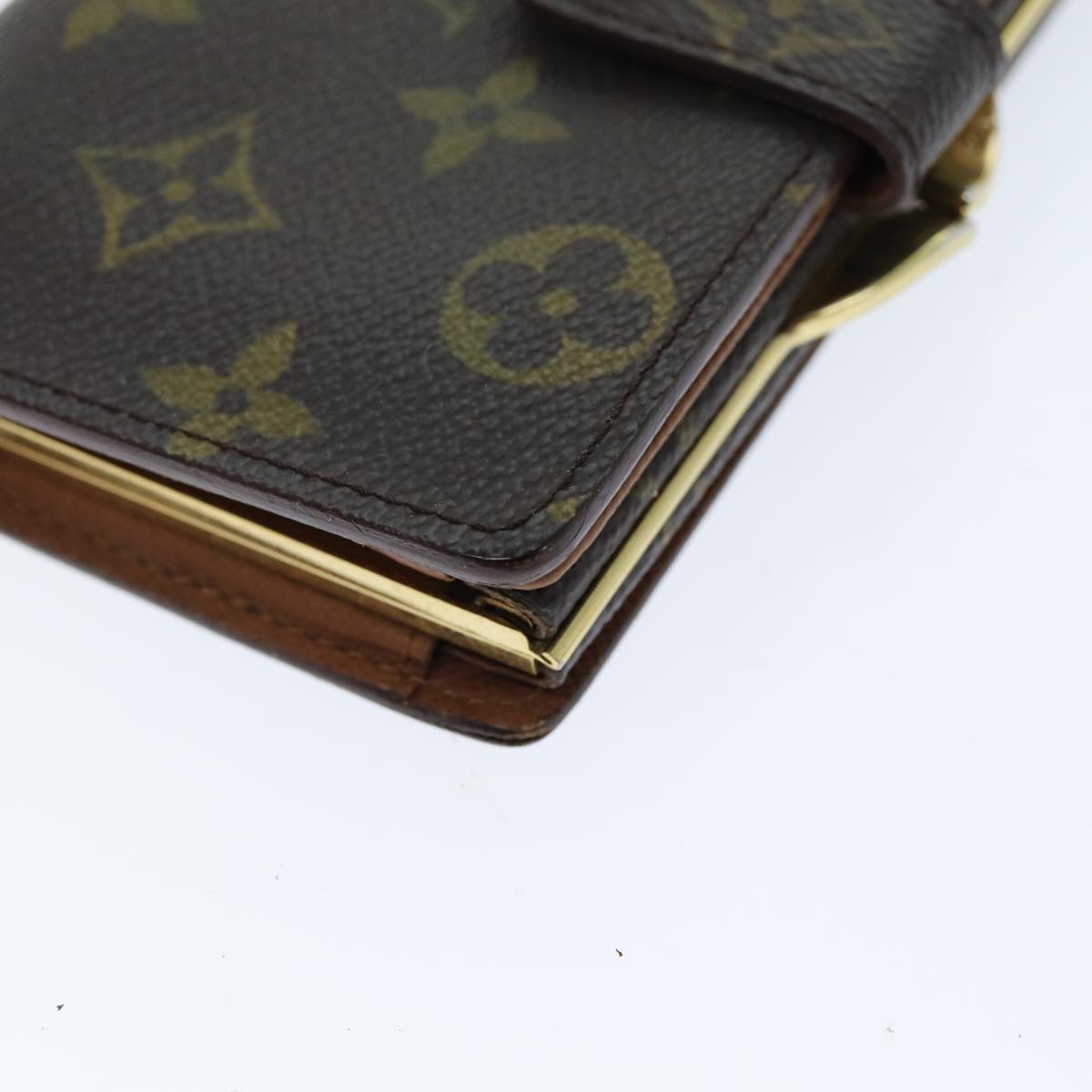 LOUIS VUITTON Monogram Portefeuille Viennois Bifold Wallet M61674 LV Auth fm3446