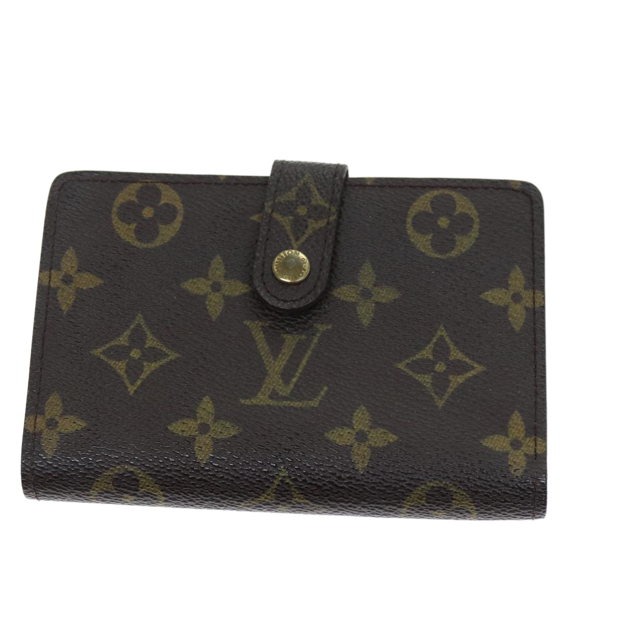 LOUIS VUITTON Monogram Portefeuille Viennois Bifold Wallet M61674 LV Auth fm3446