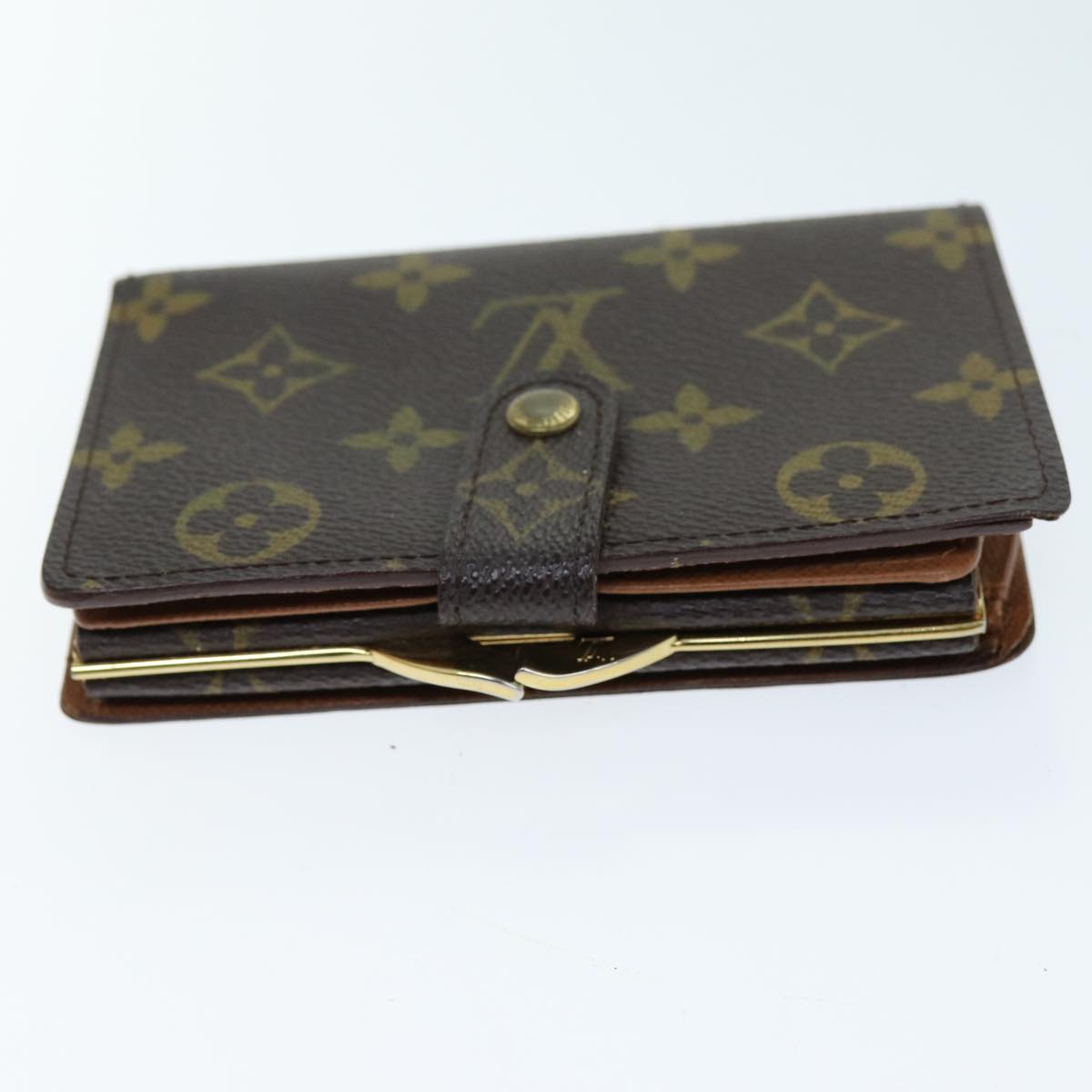 LOUIS VUITTON Monogram Portefeuille Viennois Bifold Wallet M61674 LV Auth fm3446