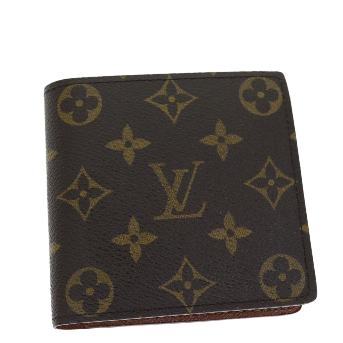 LOUIS VUITTON Monogram Portefeuille Marco Bifold Wallet M61675 LV Auth fm3447