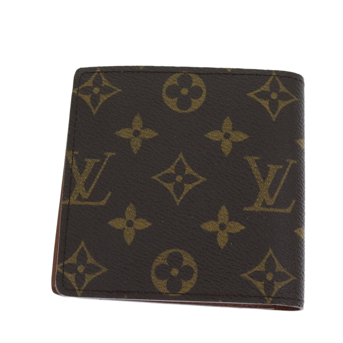 LOUIS VUITTON Monogram Portefeuille Marco Bifold Wallet M61675 LV Auth fm3447