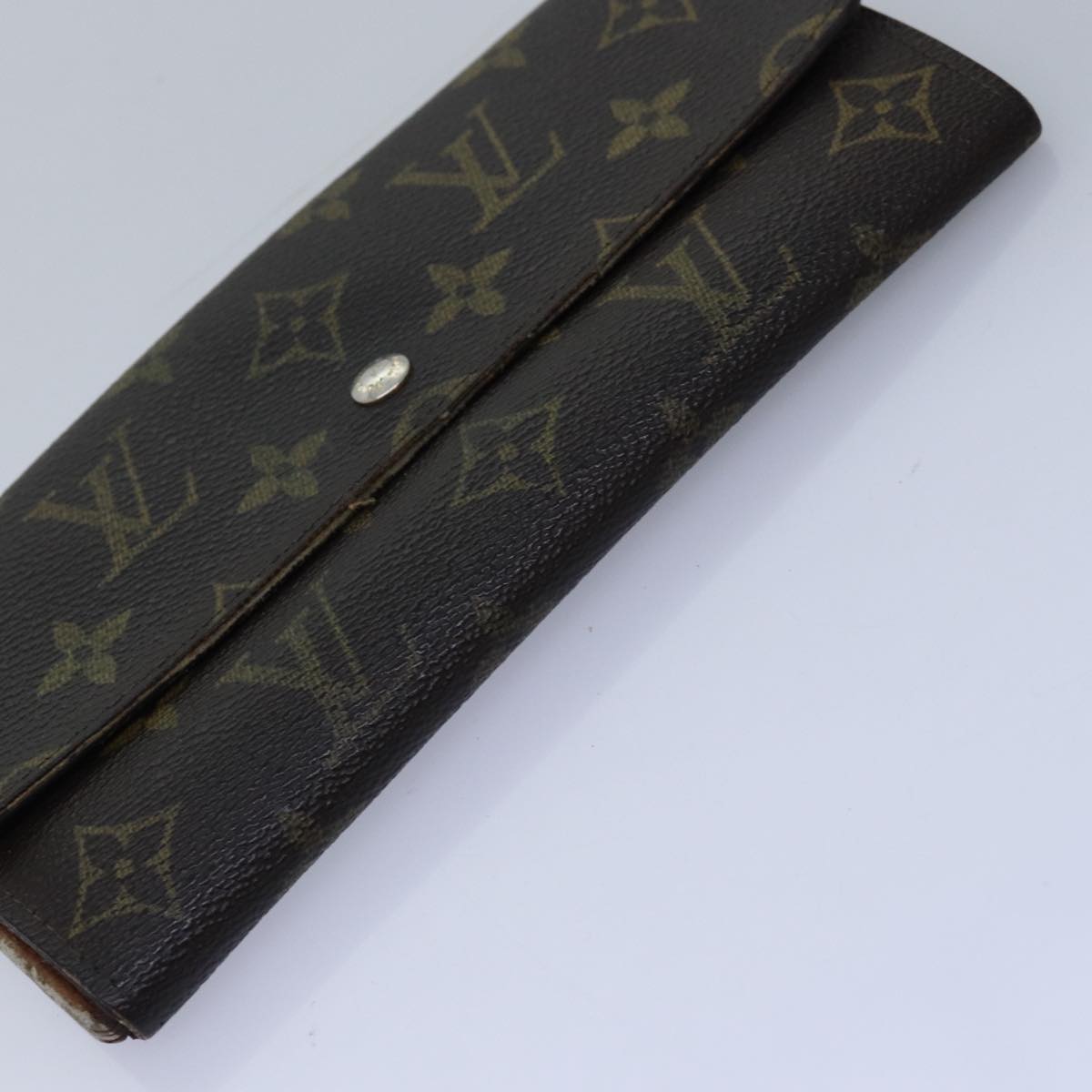 LOUIS VUITTON Monogram Long Wallet 4Set LV Auth fm3450