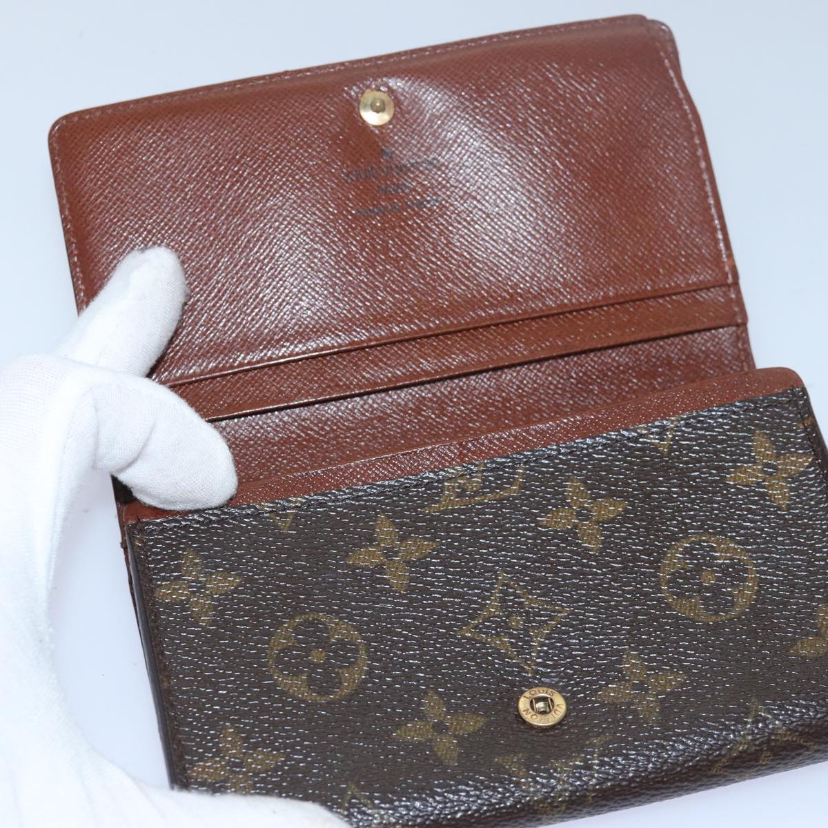 LOUIS VUITTON Monogram Wallet 9Set LV Auth fm3452