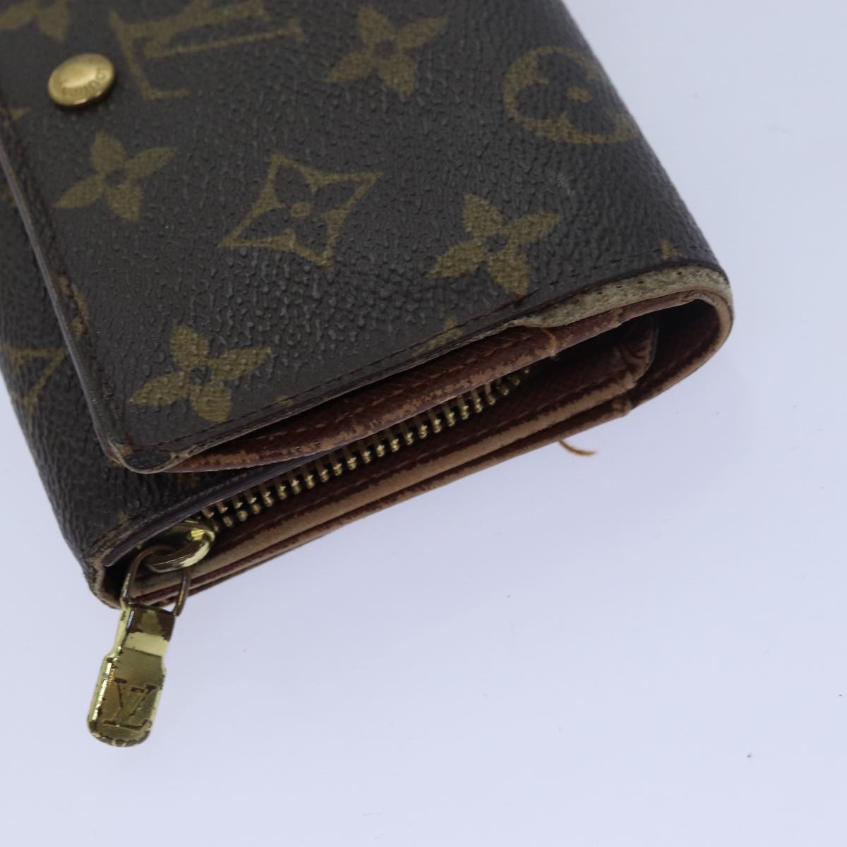 LOUIS VUITTON Monogram Wallet 9Set LV Auth fm3452