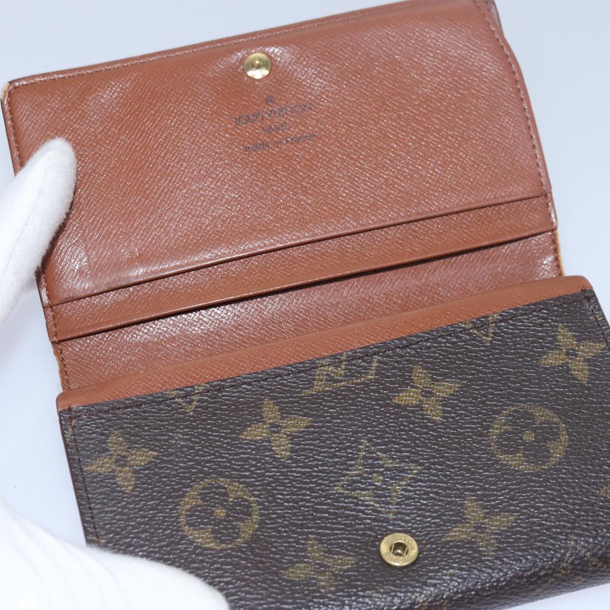 LOUIS VUITTON Monogram Wallet 9Set LV Auth fm3452