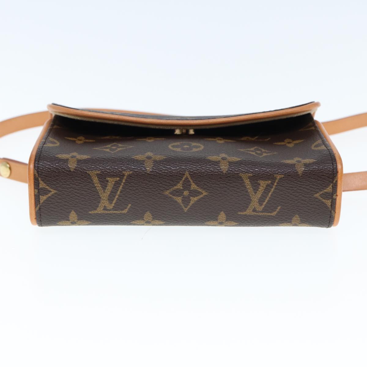 LOUIS VUITTON Monogram Pochette Florentine Waist bag M51855 LV Auth fm3455