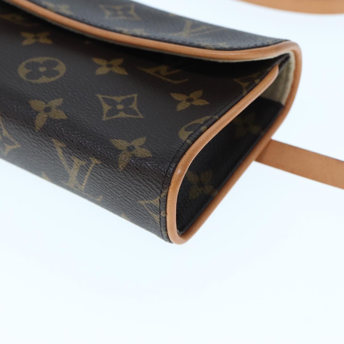 LOUIS VUITTON Monogram Pochette Florentine Waist bag M51855 LV Auth fm3455