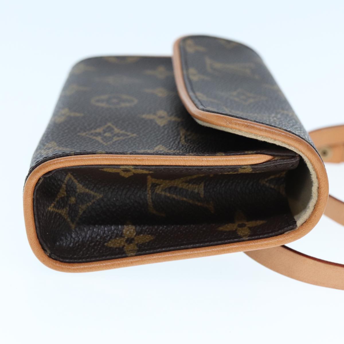 LOUIS VUITTON Monogram Pochette Florentine Waist bag M51855 LV Auth fm3455