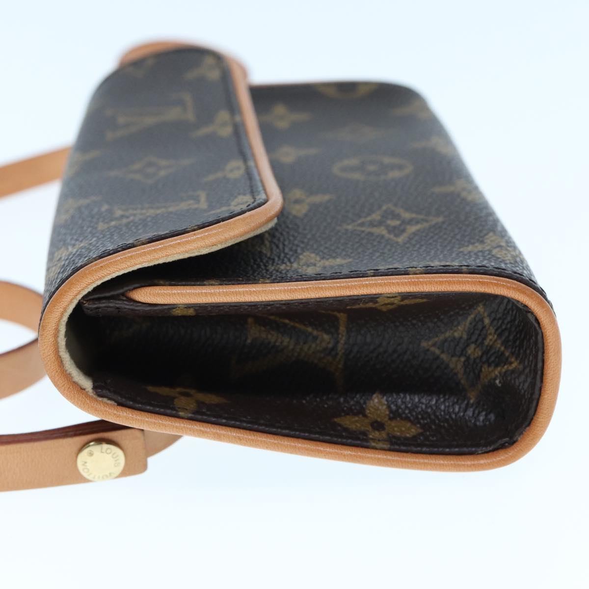 LOUIS VUITTON Monogram Pochette Florentine Waist bag M51855 LV Auth fm3455