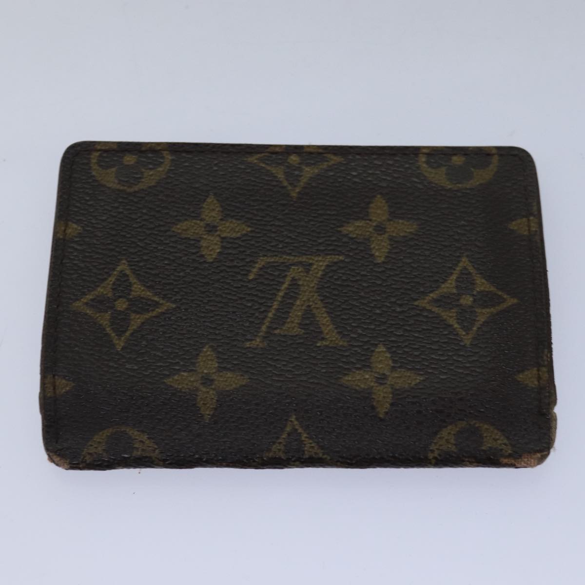 LOUIS VUITTON Monogram Pass Case 10set LV Auth fm3470