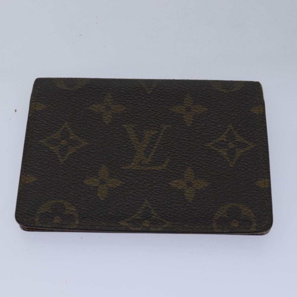 LOUIS VUITTON Monogram Pass Case 10set LV Auth fm3470