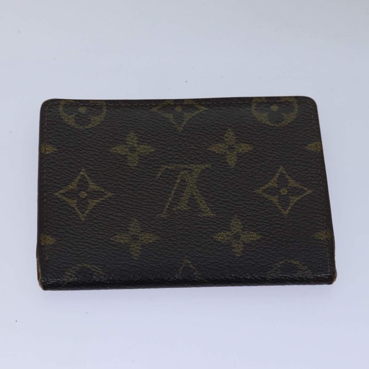 LOUIS VUITTON Monogram Pass Case 10set LV Auth fm3470