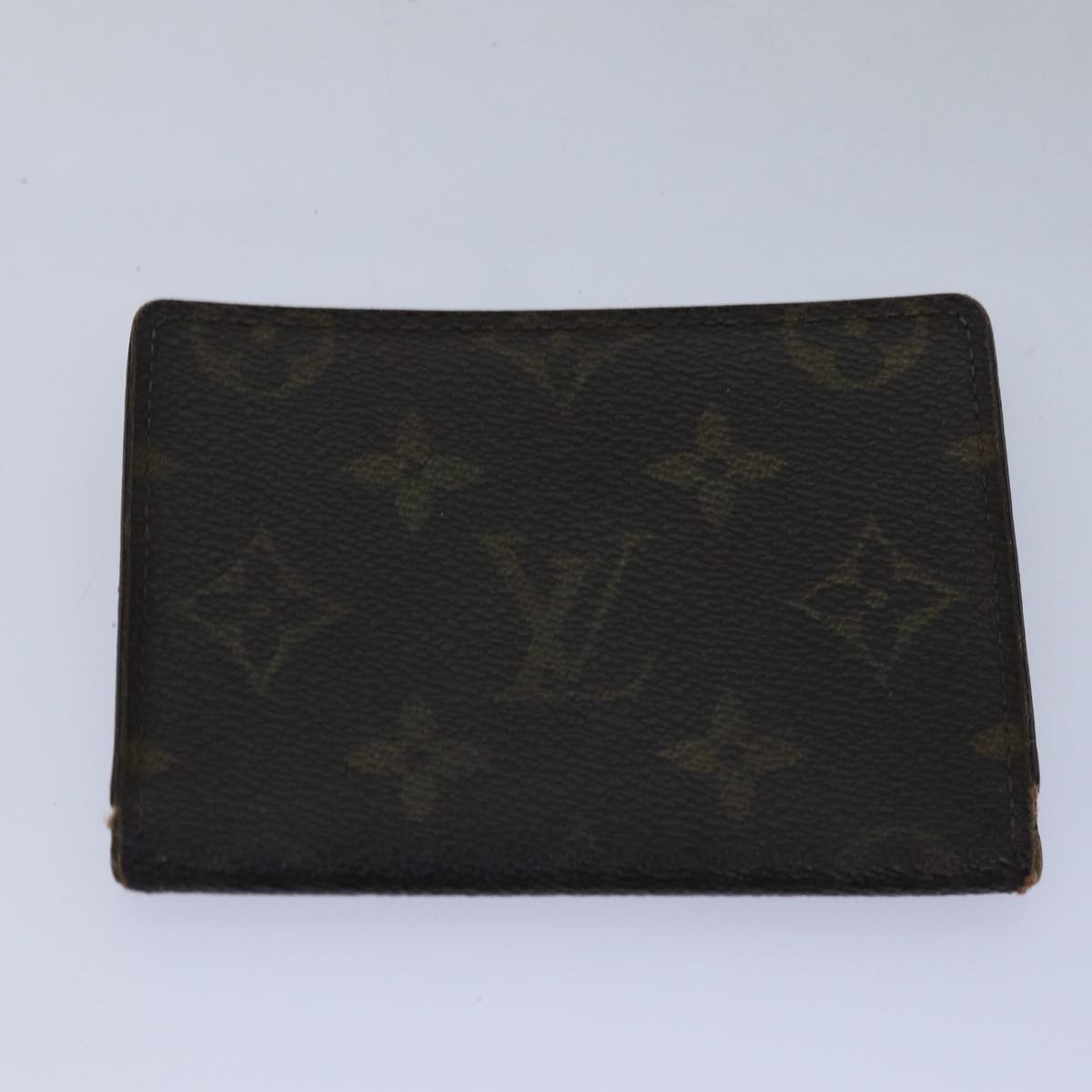 LOUIS VUITTON Monogram Pass Case 10set LV Auth fm3470