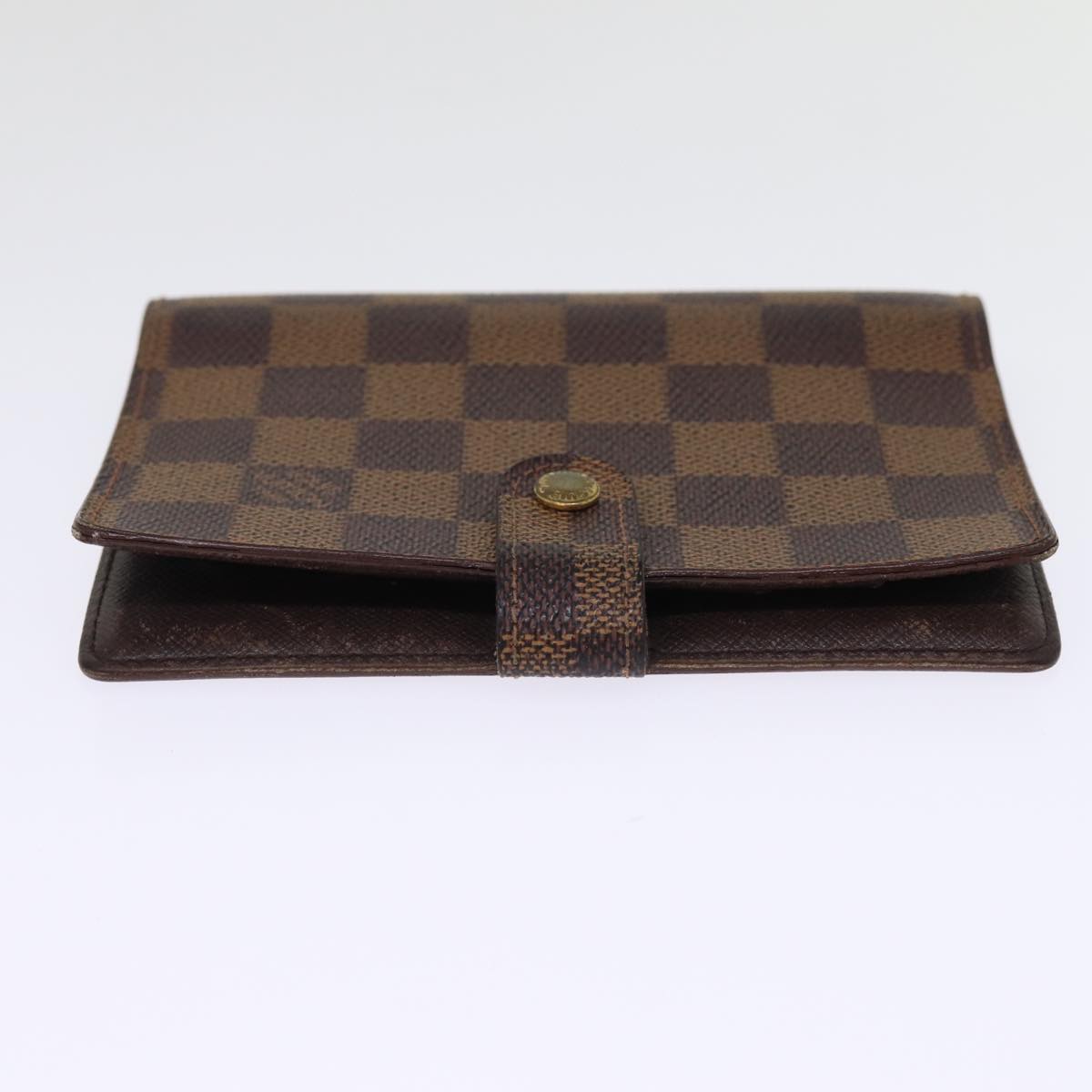 LOUIS VUITTON Damier Ebene Agenda PM Day Planner Cover R20700 LV Auth fm3479