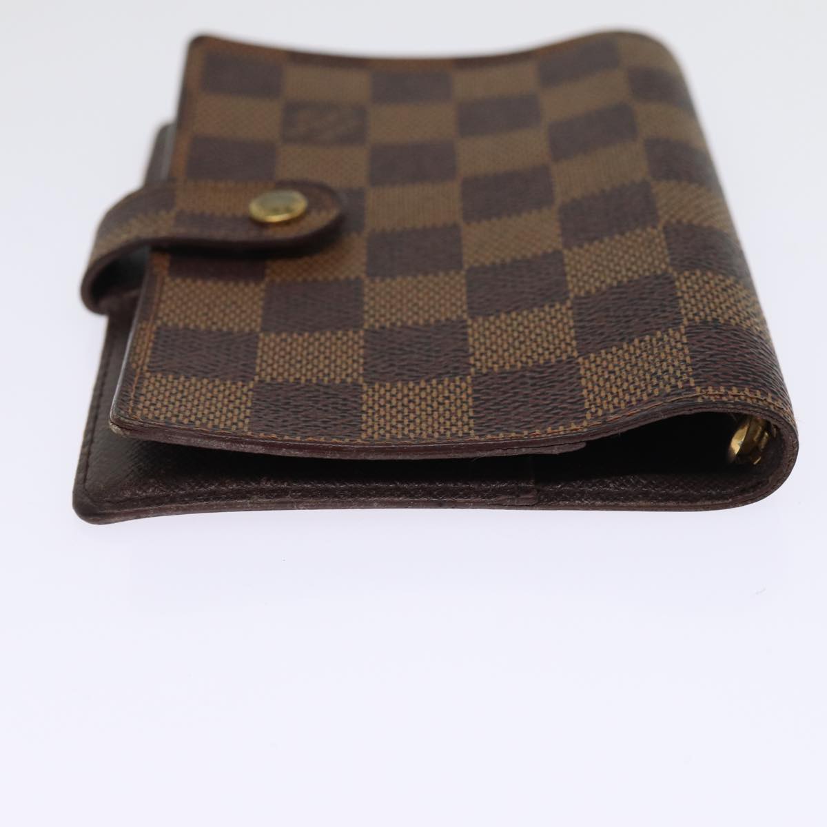 LOUIS VUITTON Damier Ebene Agenda PM Day Planner Cover R20700 LV Auth fm3479