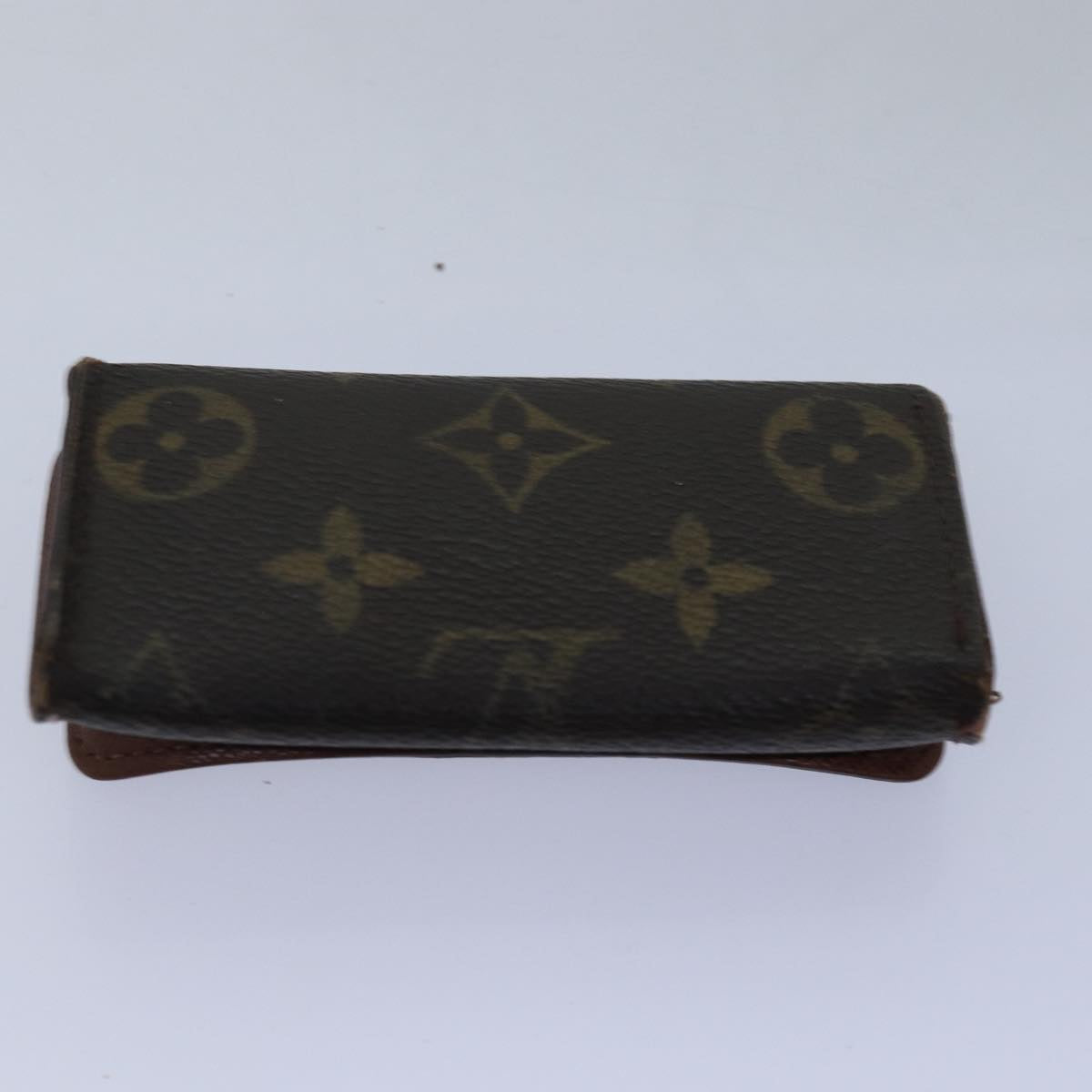 LOUIS VUITTON Monogram Key Case 8Set LV Auth fm3487