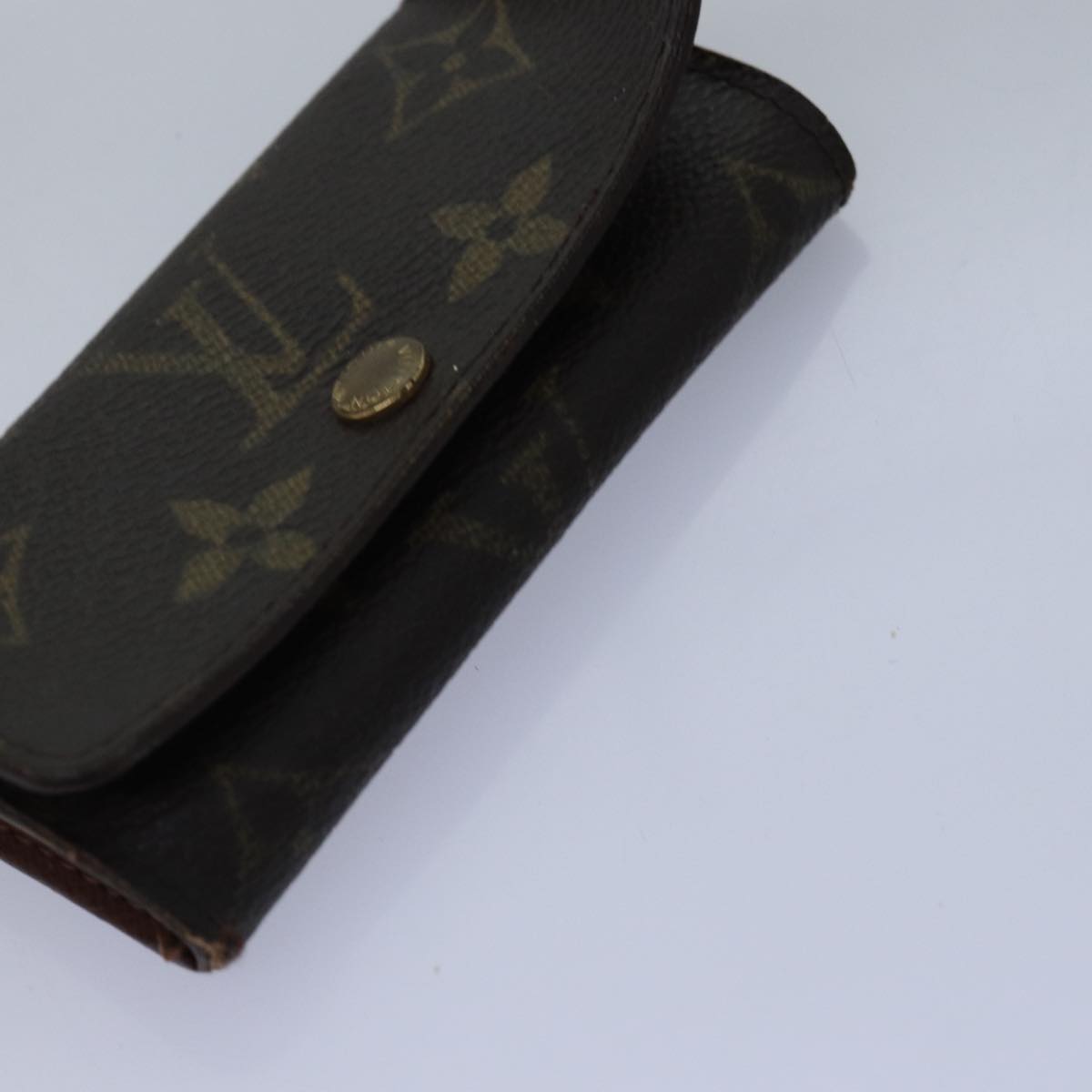 LOUIS VUITTON Monogram Key Case 8Set LV Auth fm3487