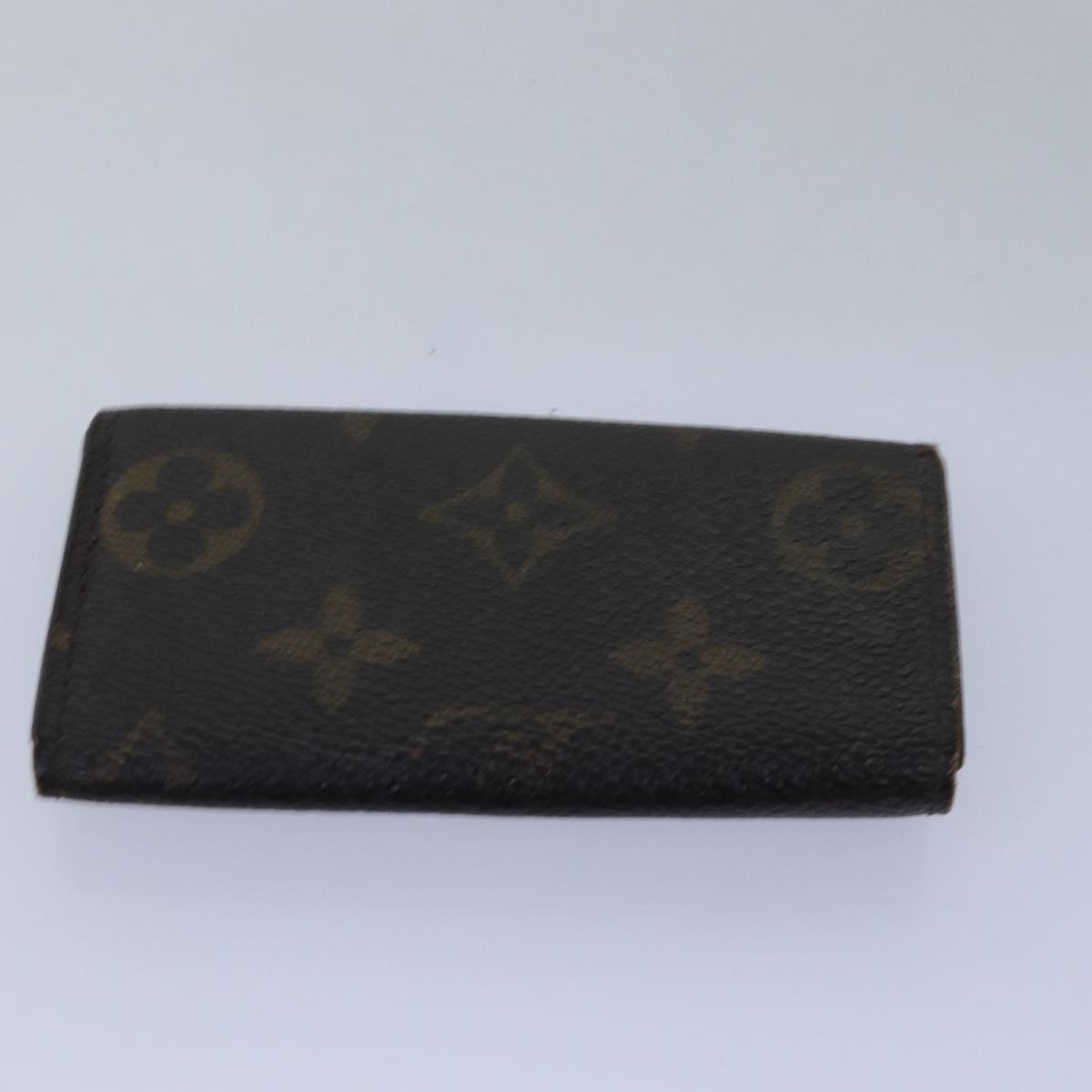 LOUIS VUITTON Monogram Key Case 8Set LV Auth fm3487