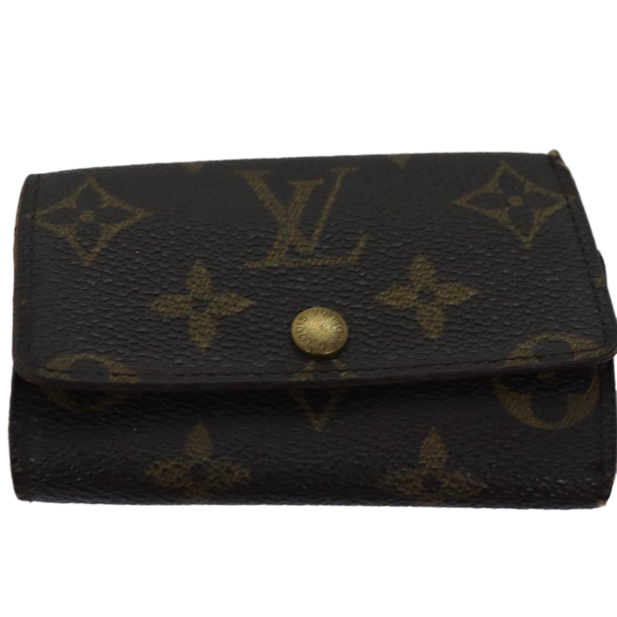 LOUIS VUITTON Monogram Key Case 8Set LV Auth fm3487 - 0