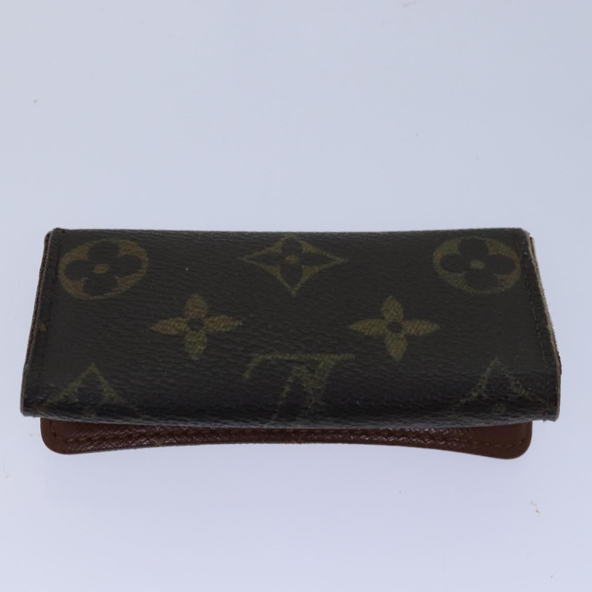 LOUIS VUITTON Monogram Key Case 8Set LV Auth fm3487