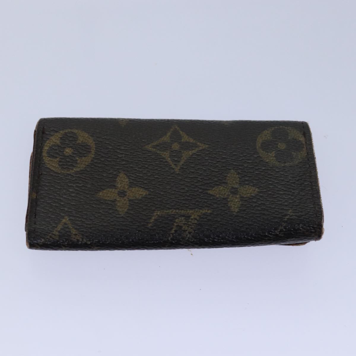 LOUIS VUITTON Monogram Key Case 8Set LV Auth fm3487