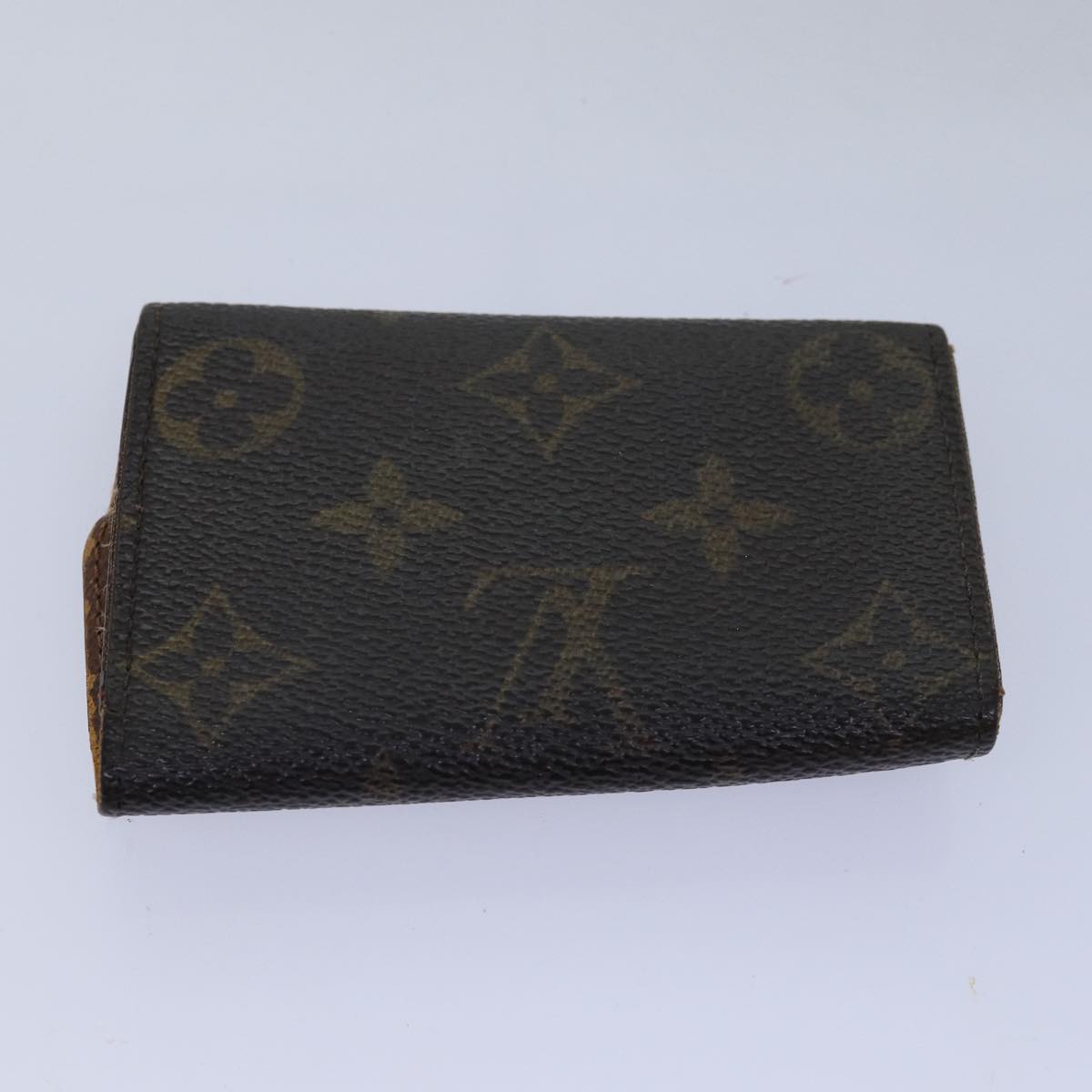 LOUIS VUITTON Monogram Key Case 8Set LV Auth fm3487