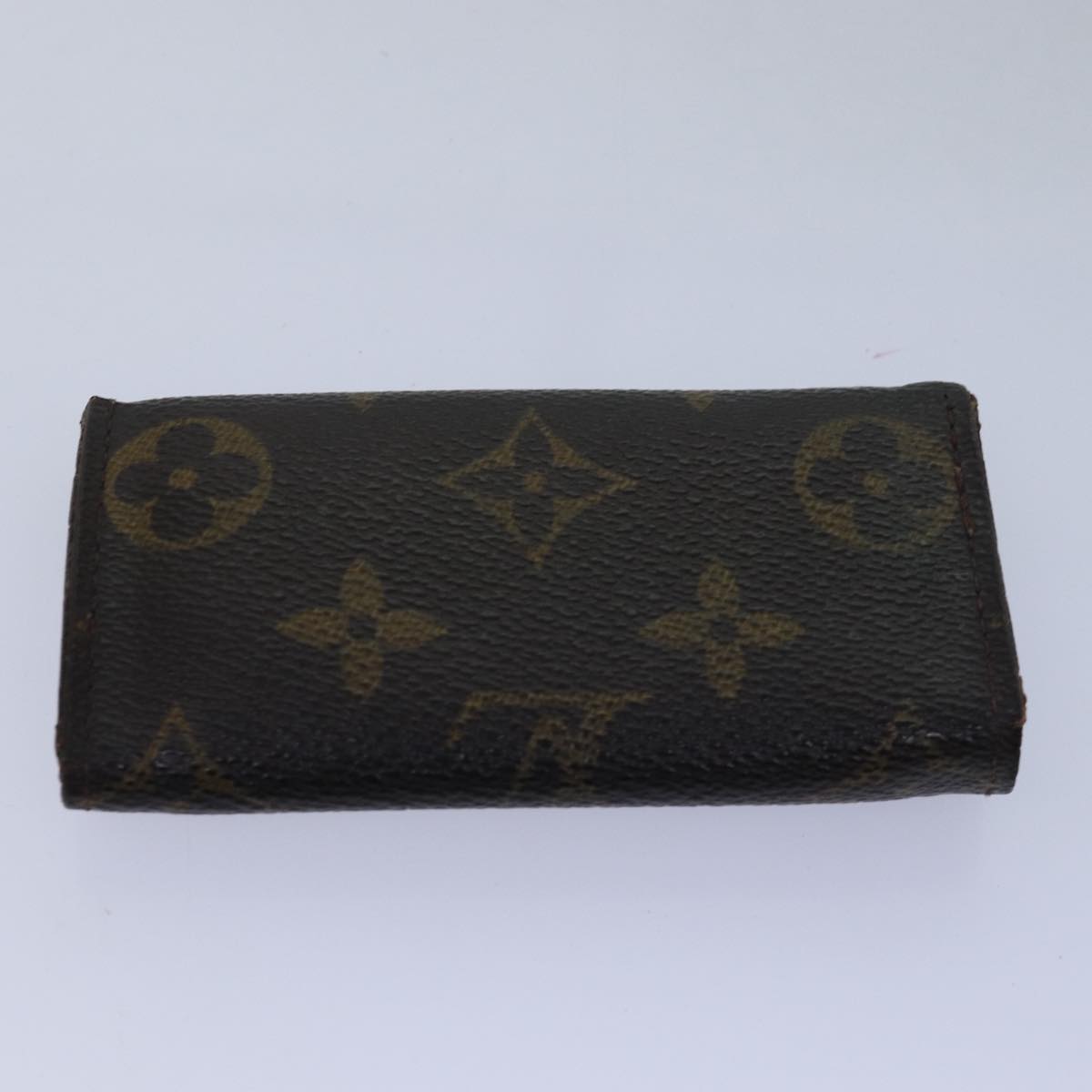 LOUIS VUITTON Monogram Key Case 8Set LV Auth fm3487