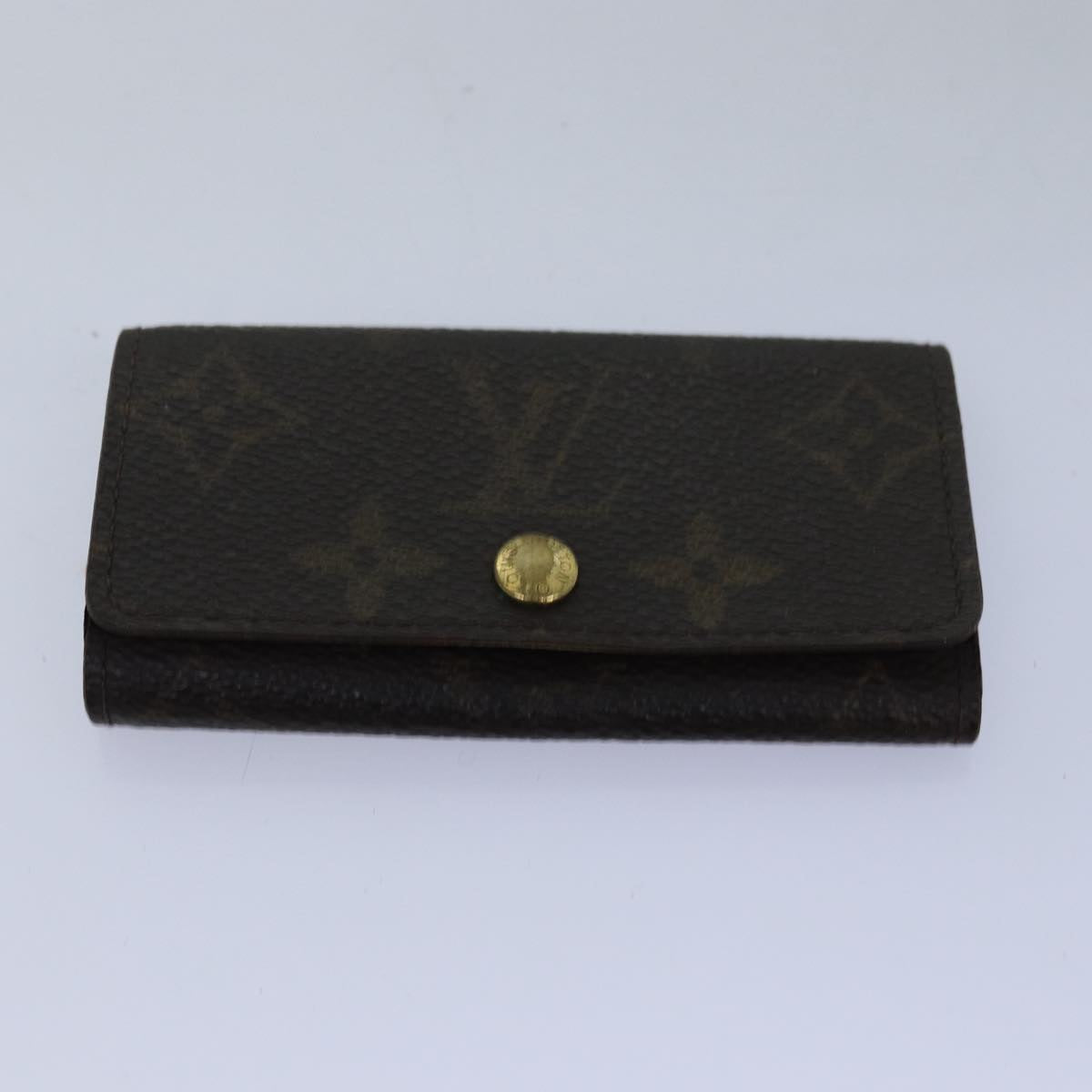 LOUIS VUITTON Monogram Key Case 4Set LV Auth fm3488