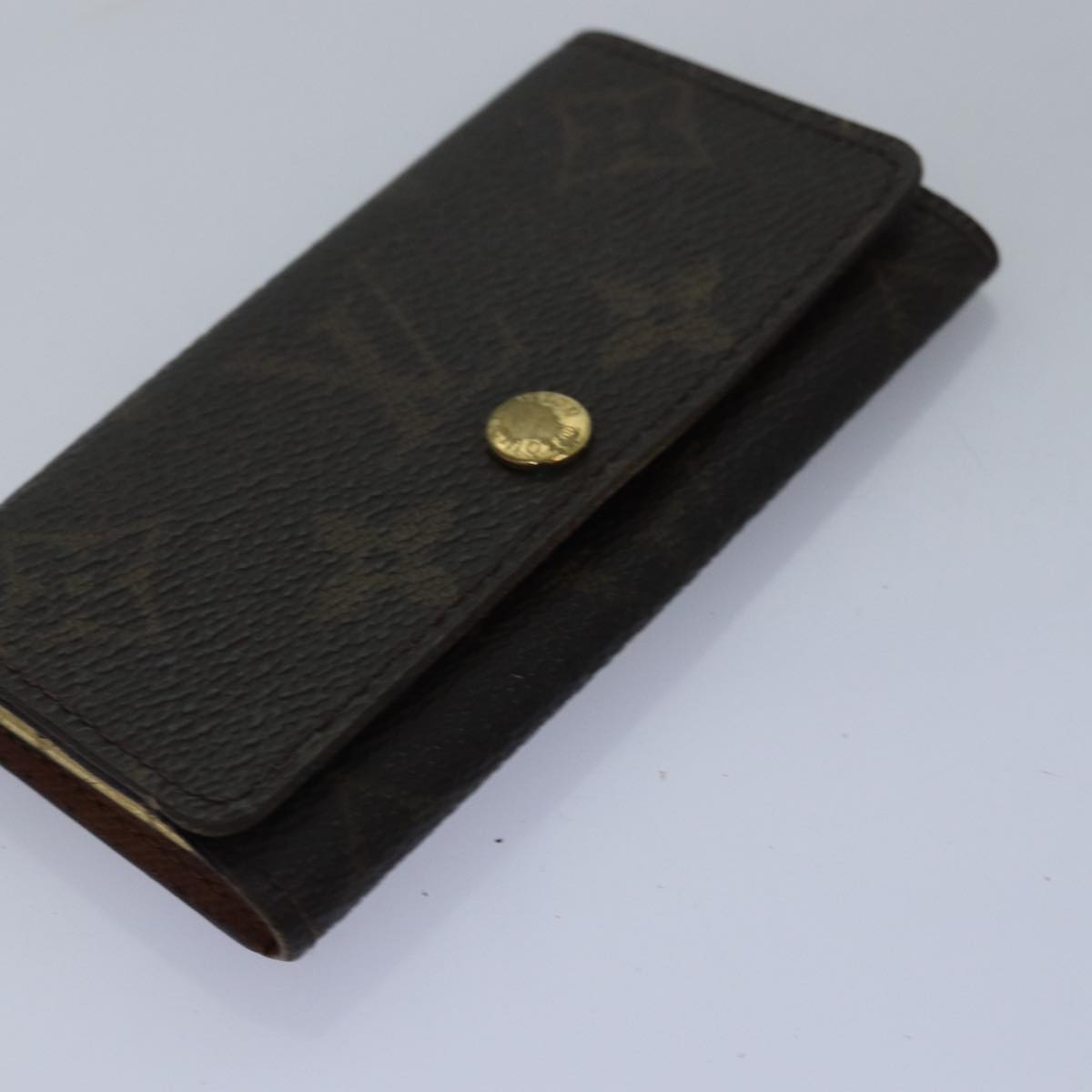 LOUIS VUITTON Monogram Key Case 4Set LV Auth fm3488