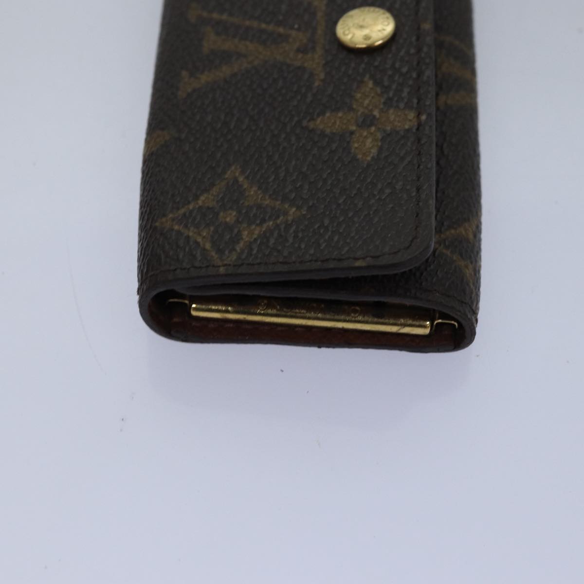 LOUIS VUITTON Monogram Key Case 4Set LV Auth fm3488