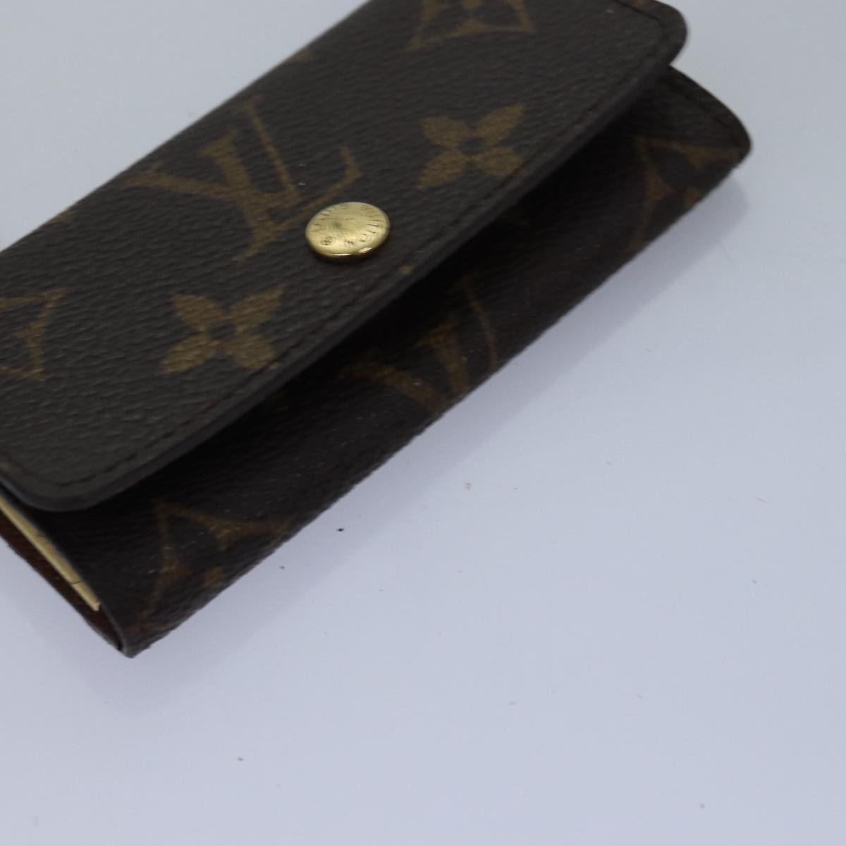 LOUIS VUITTON Monogram Key Case 4Set LV Auth fm3488