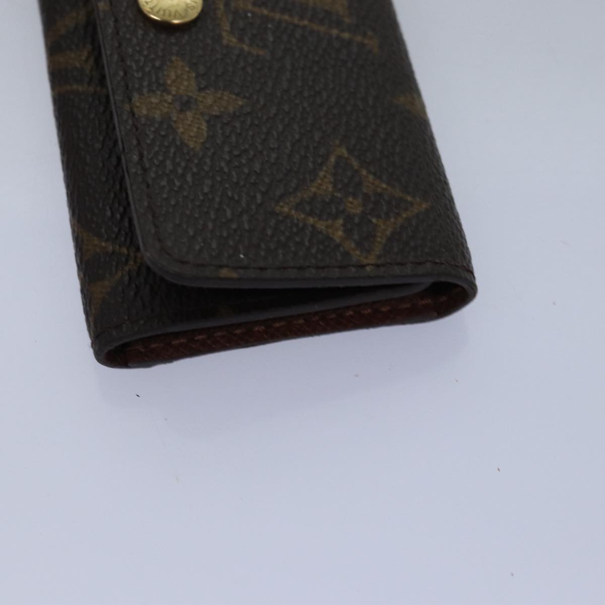 LOUIS VUITTON Monogram Key Case 4Set LV Auth fm3488