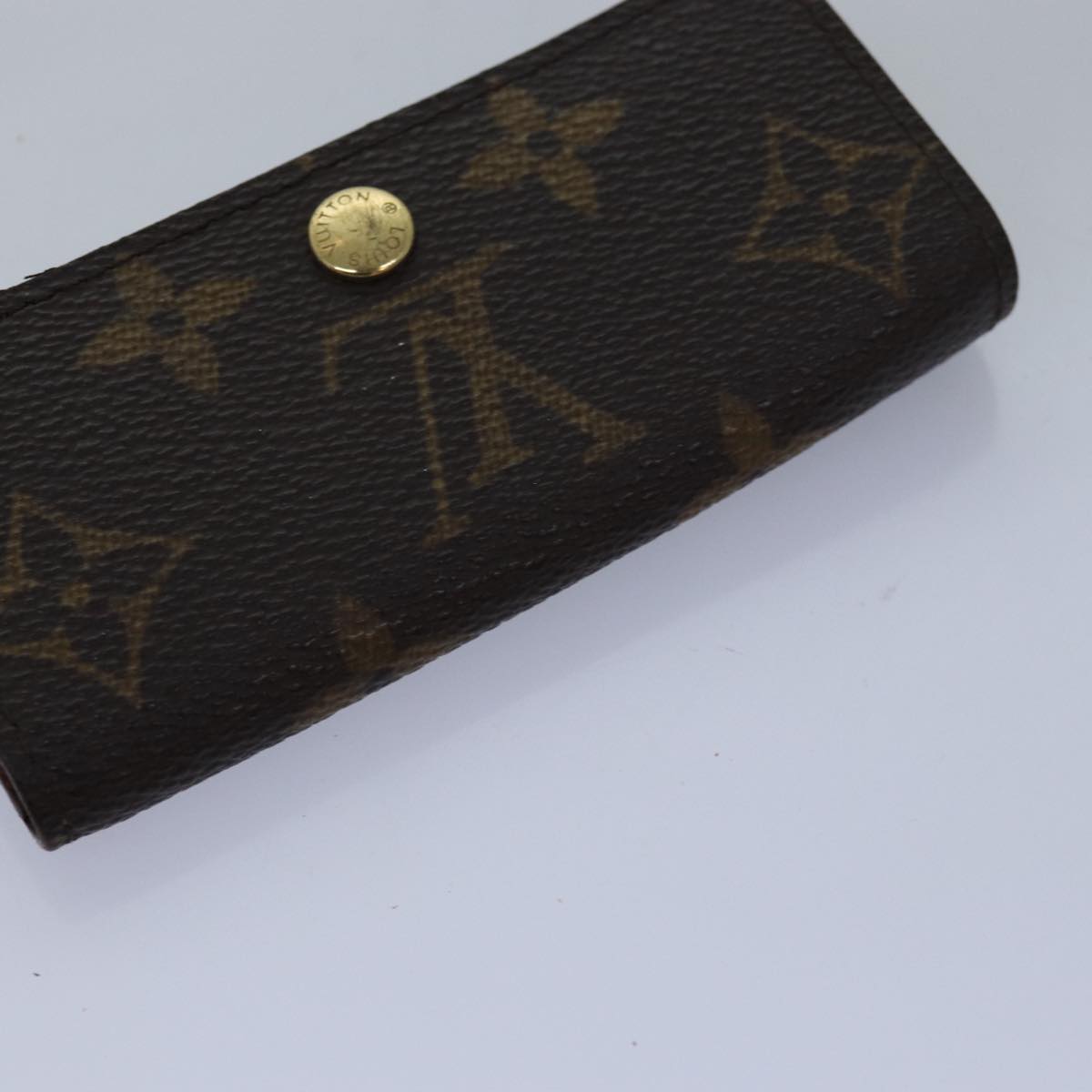 LOUIS VUITTON Monogram Key Case 4Set LV Auth fm3488