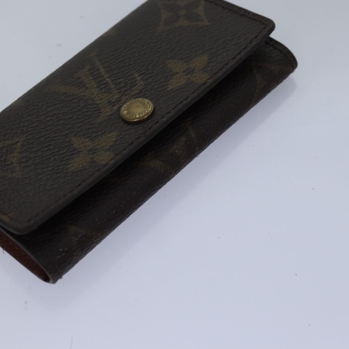 LOUIS VUITTON Monogram Key Case 4Set LV Auth fm3488